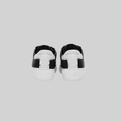 Karl Lagerfeld - Sorte kalveskinds Sneakers