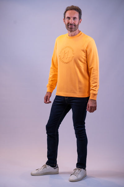 Karl Lagerfeld gul oversized sweatshirt
