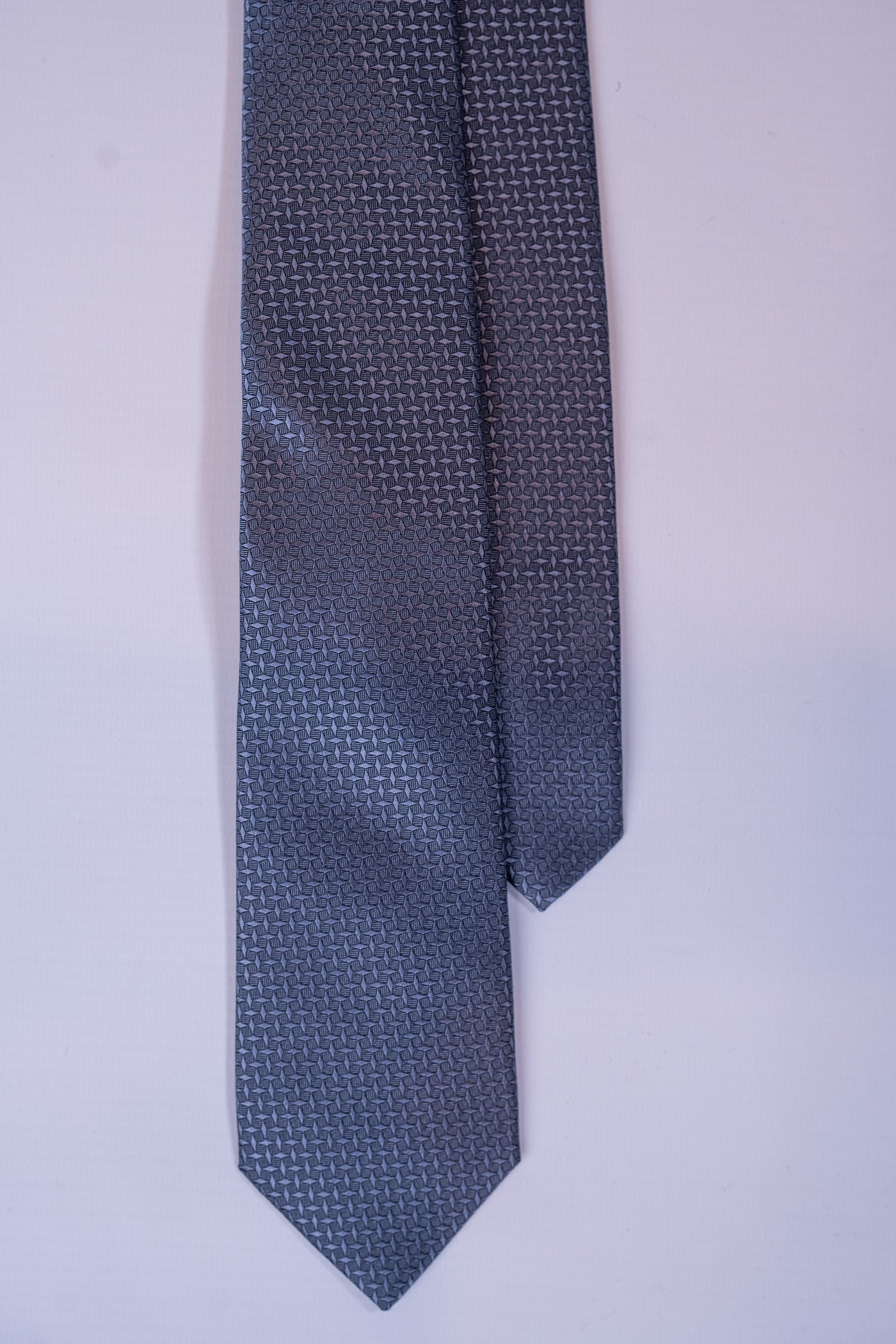 Golman Copenhagen grå slips med mønst