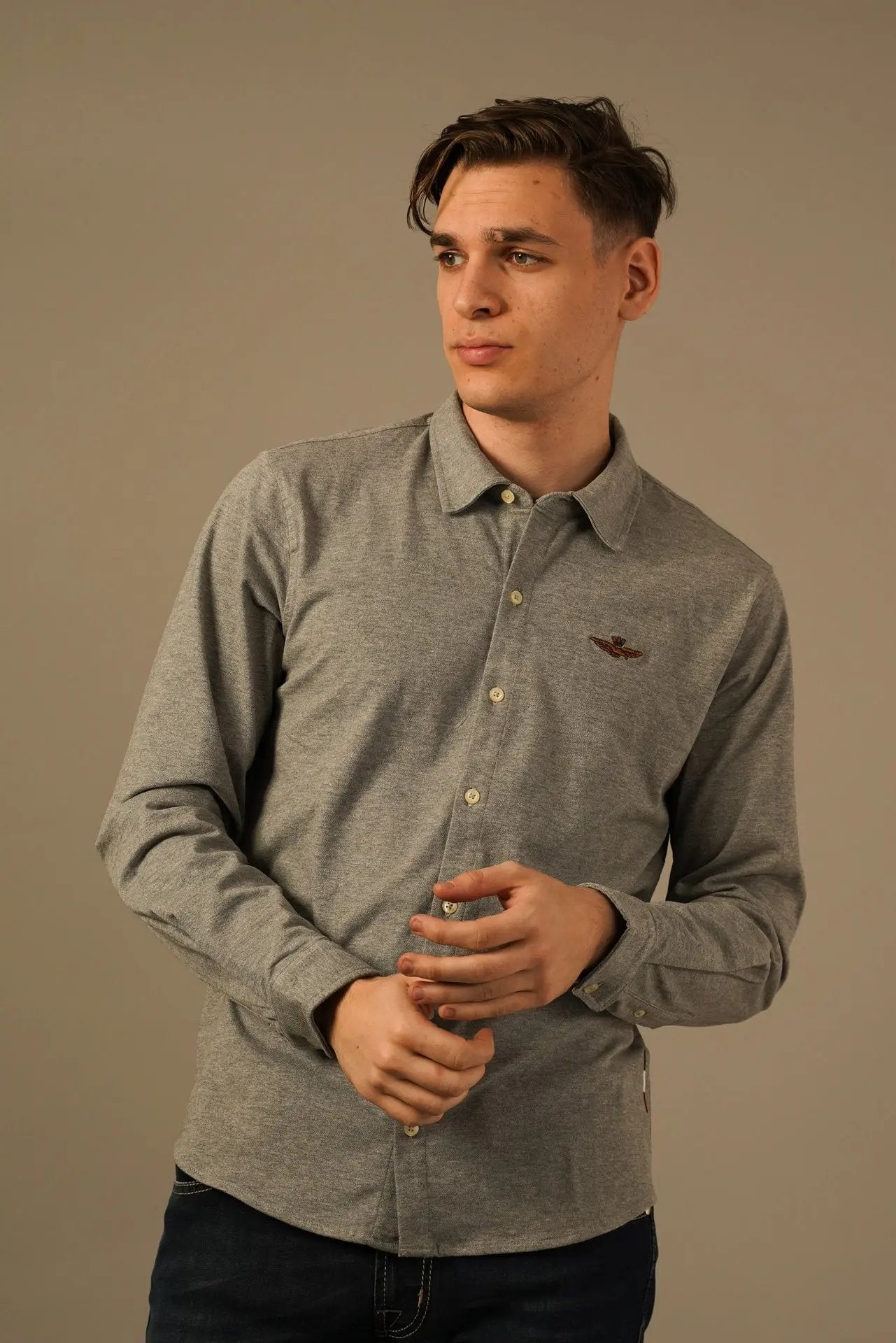 Aeronautica Militare Skjorte – Eksklusiv komfort og ikonisk detalje Aeronautica Militare