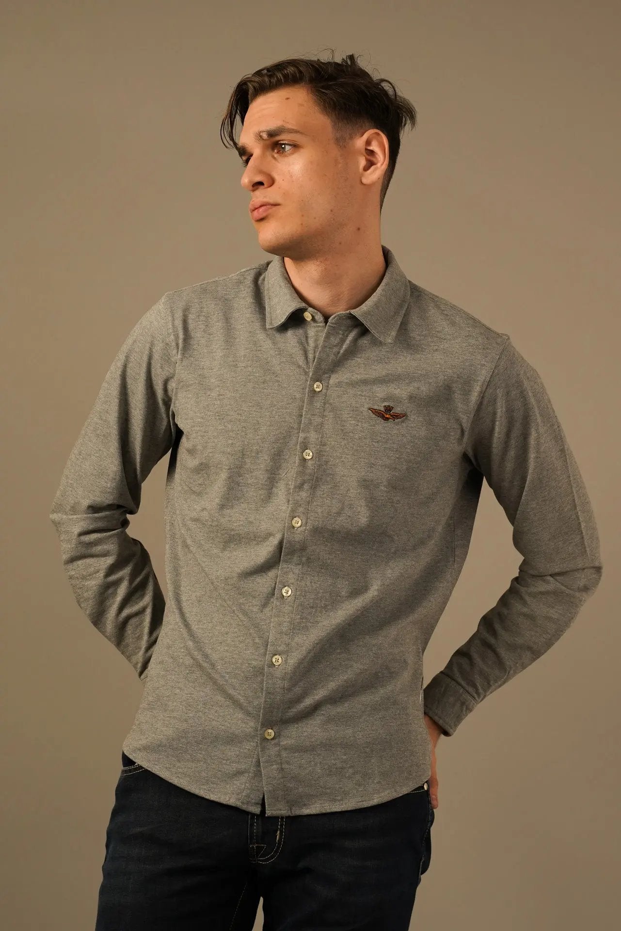 Aeronautica Militare Skjorte – Eksklusiv komfort og ikonisk detalje Aeronautica Militare