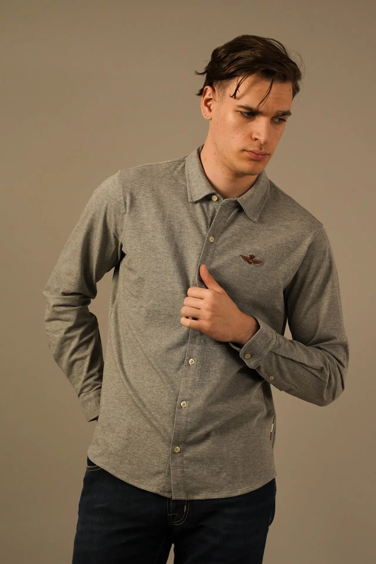 Aeronautica Militare Skjorte – Eksklusiv komfort og ikonisk detalje Aeronautica Militare