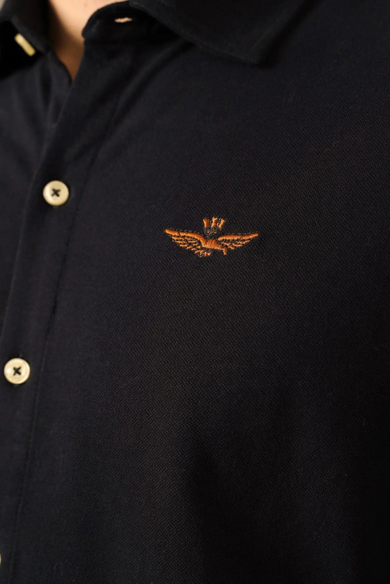 Aeronautica Militare skjorte mørkeblå Aeronautica Militare