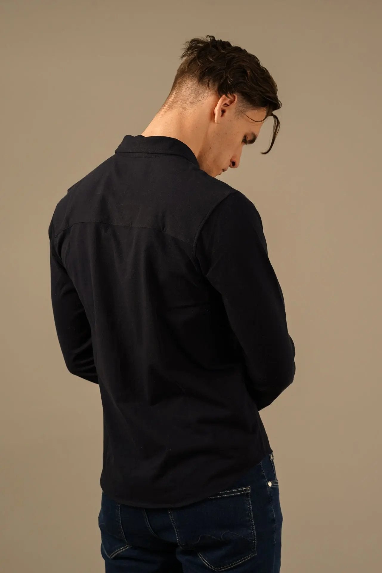 Aeronautica Militare skjorte mørkeblå Aeronautica Militare