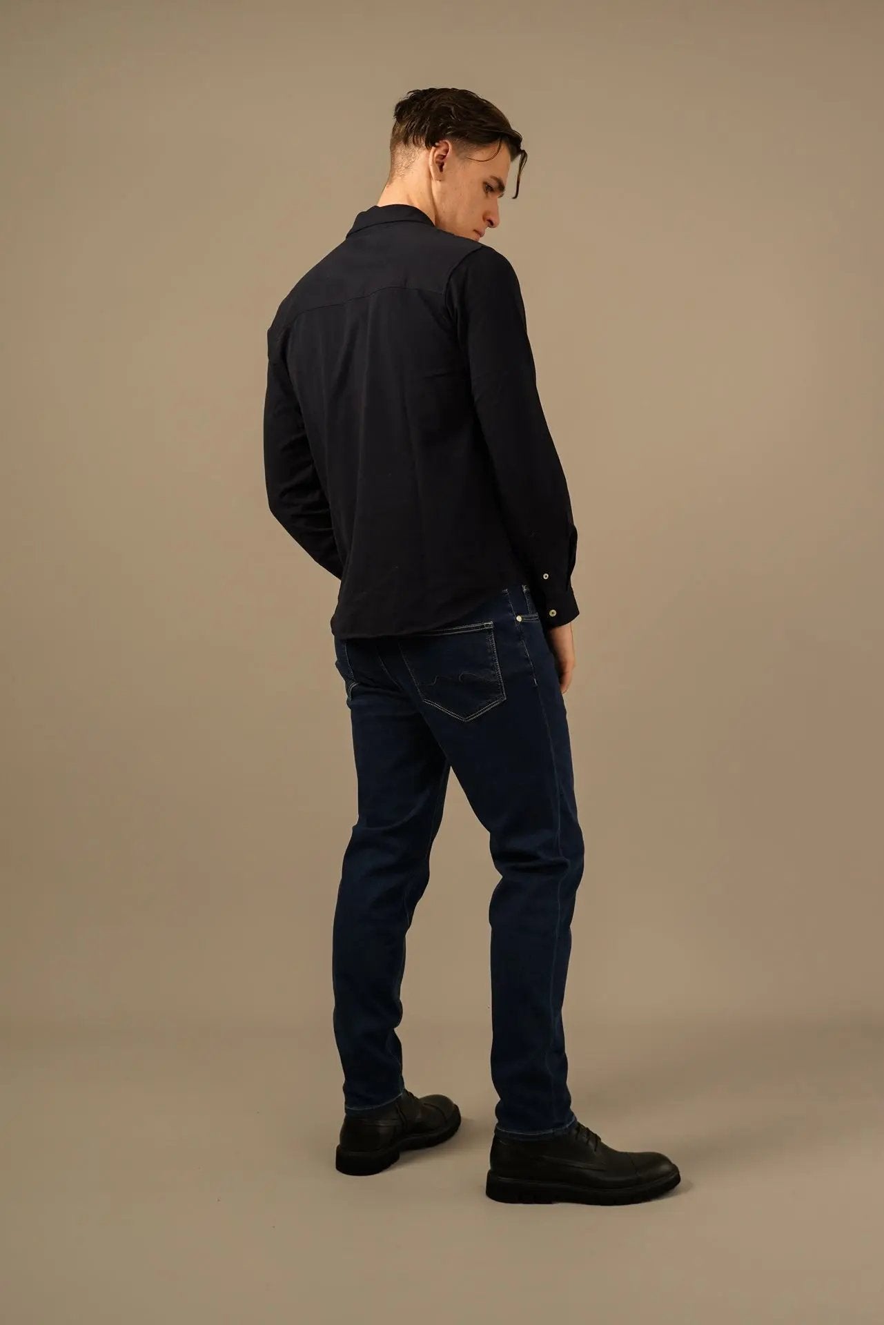 Aeronautica Militare skjorte mørkeblå Aeronautica Militare