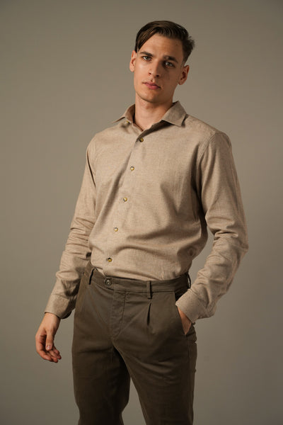 Eton Brun skjorte