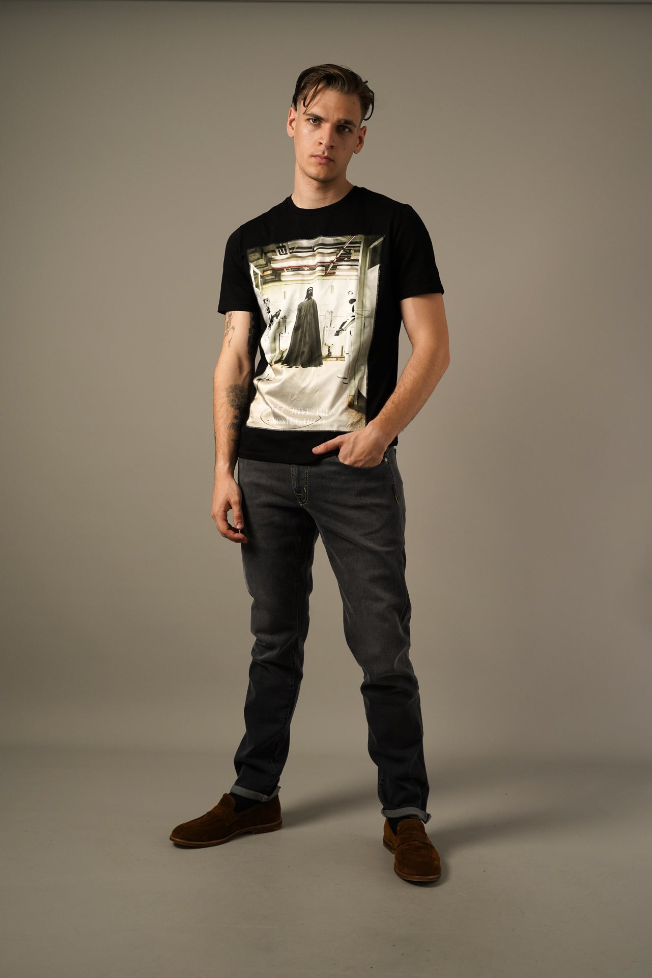Bastille Anarchy – Printet T-shirt