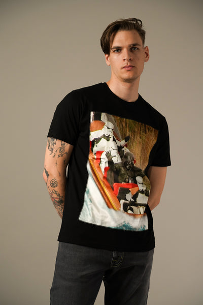 Bastille Anarchy – Sort T-shirt med Darth Vader & Stormtrooper print