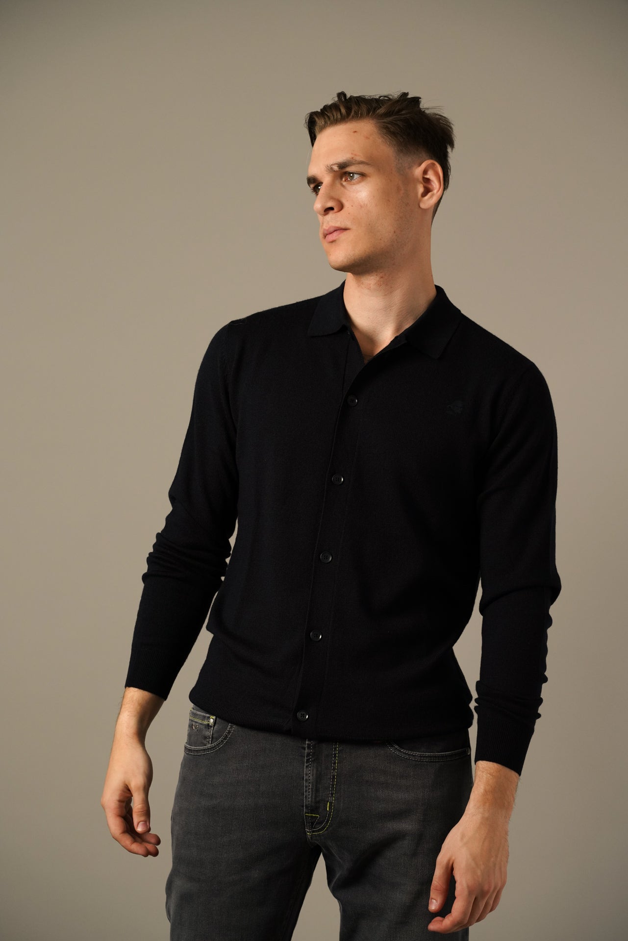 Karl Lagerfeld – Mørkeblå Cardigan