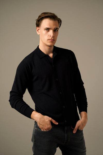Karl Lagerfeld – Mørkeblå Cardigan
