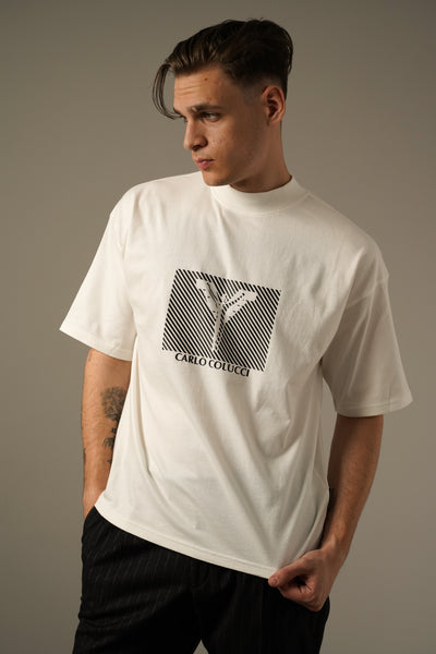Carlo Colucci Oversize T-shirt – Hvid