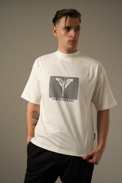 Carlo Colucci Oversize T-shirt – Hvid