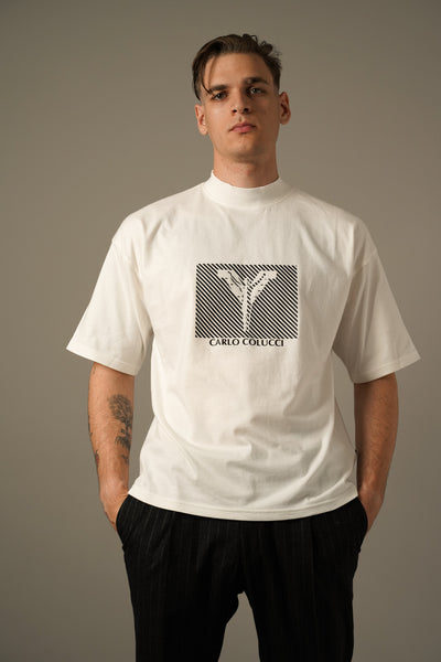 Carlo Colucci Oversize T-shirt – Hvid