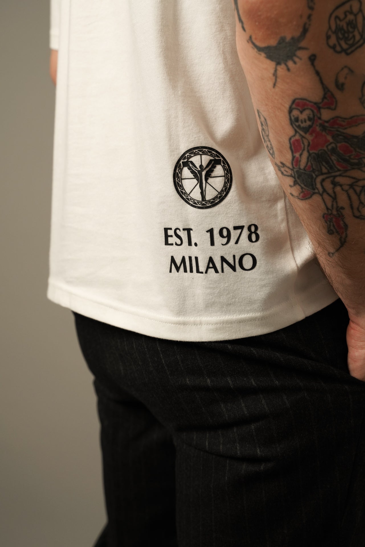 Carlo Colucci Oversize T-shirt – Hvid