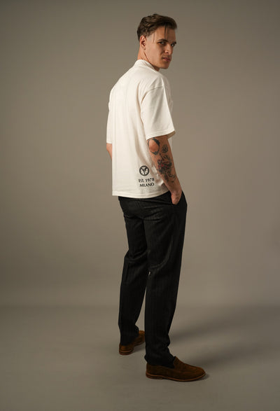 Carlo Colucci Oversize T-shirt – Hvid