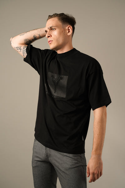 Carlo Colucci Oversize T-shirt – Sort