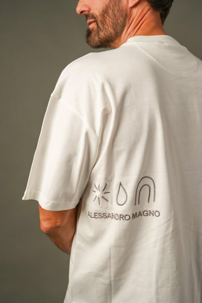 alessandro magno oversize t-shirt