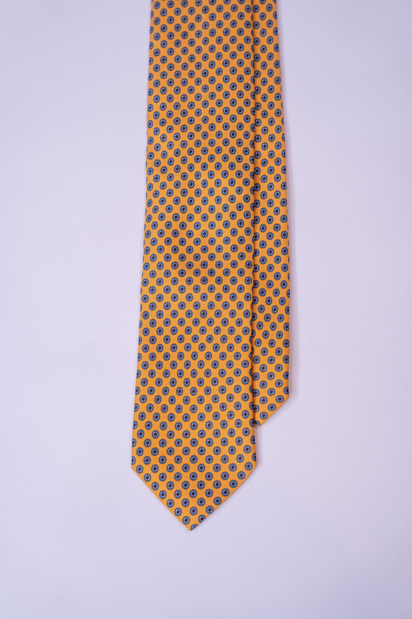 Eton slips i gul med prikker