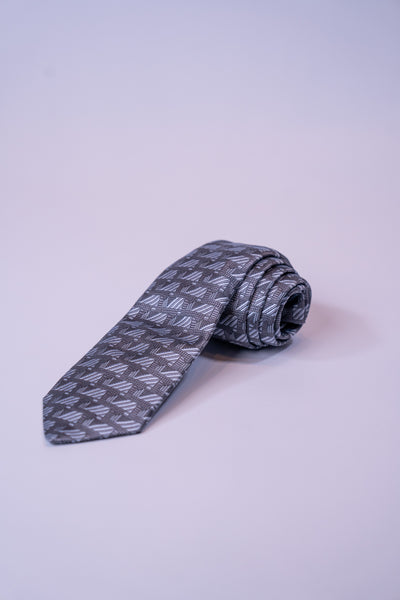 Golman Copenhagen grå mønstret slips