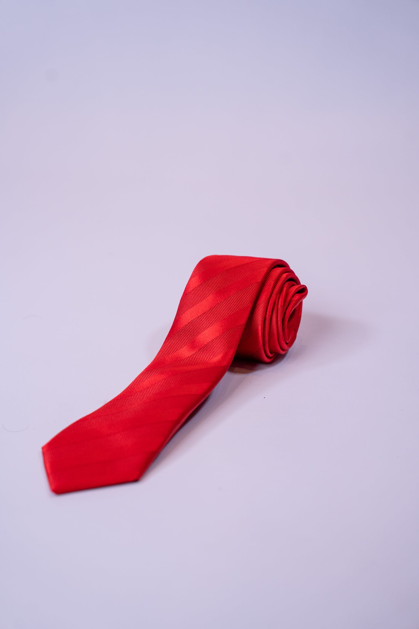 Golman Copenhagen rød stribet slips