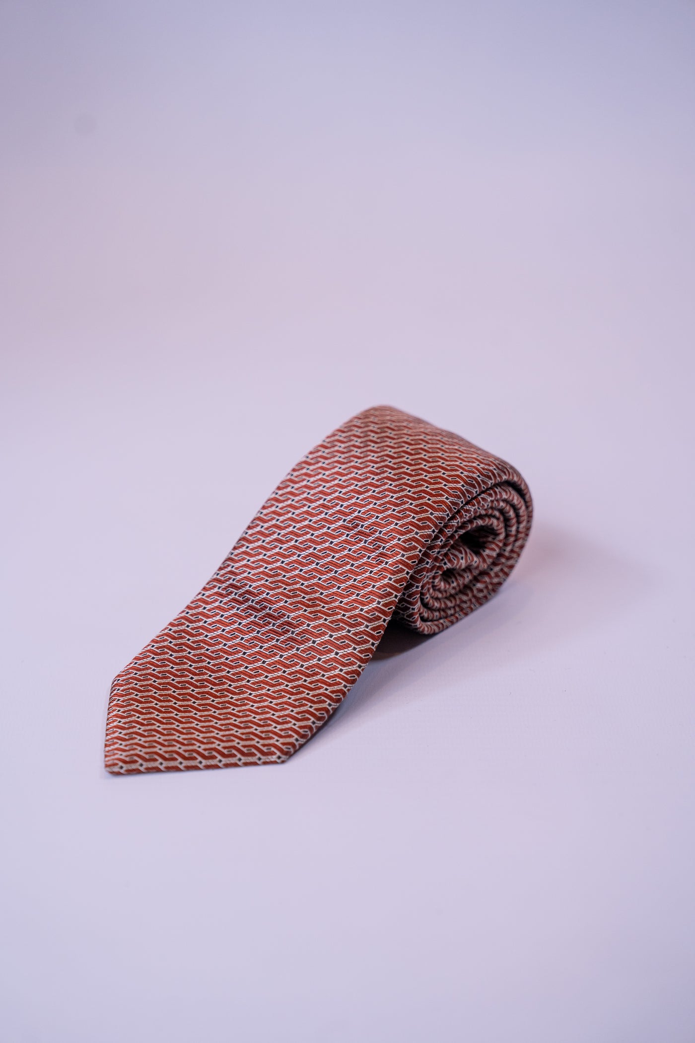 Golman Copenhagen brun mønstret slips