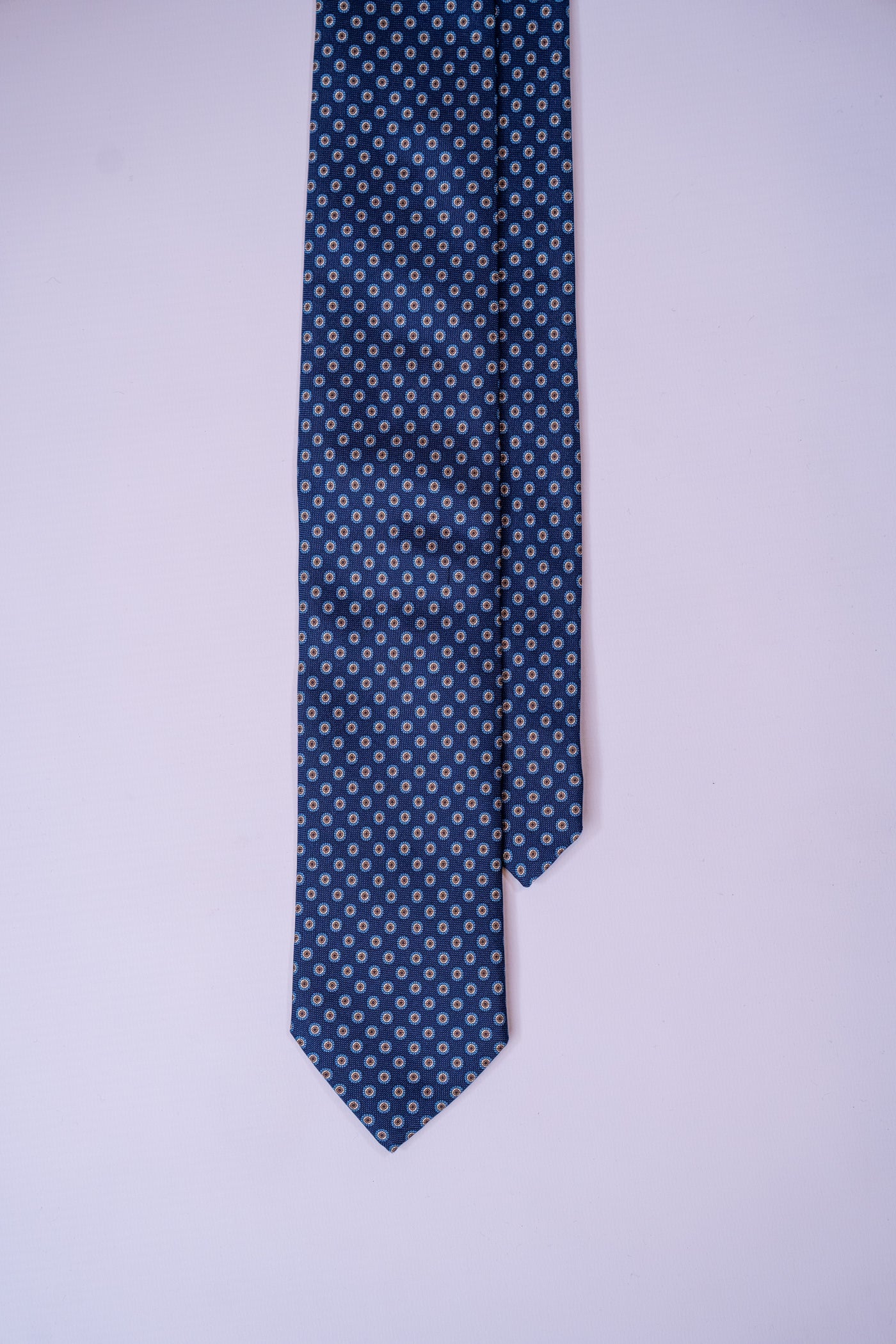 Eton slips i blå med prikker
