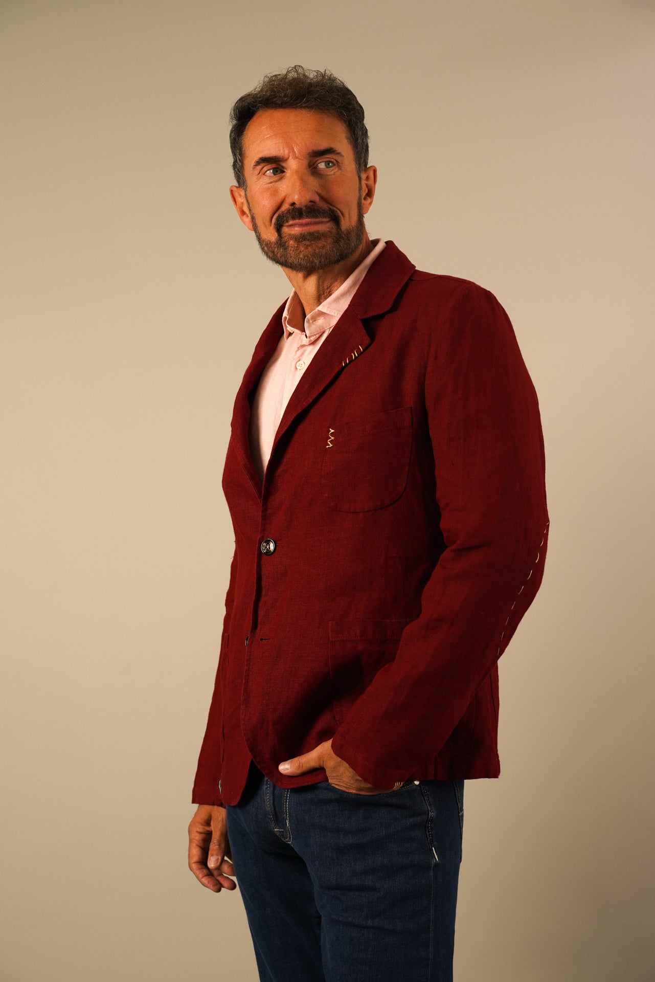 H.C.R blazer – rød