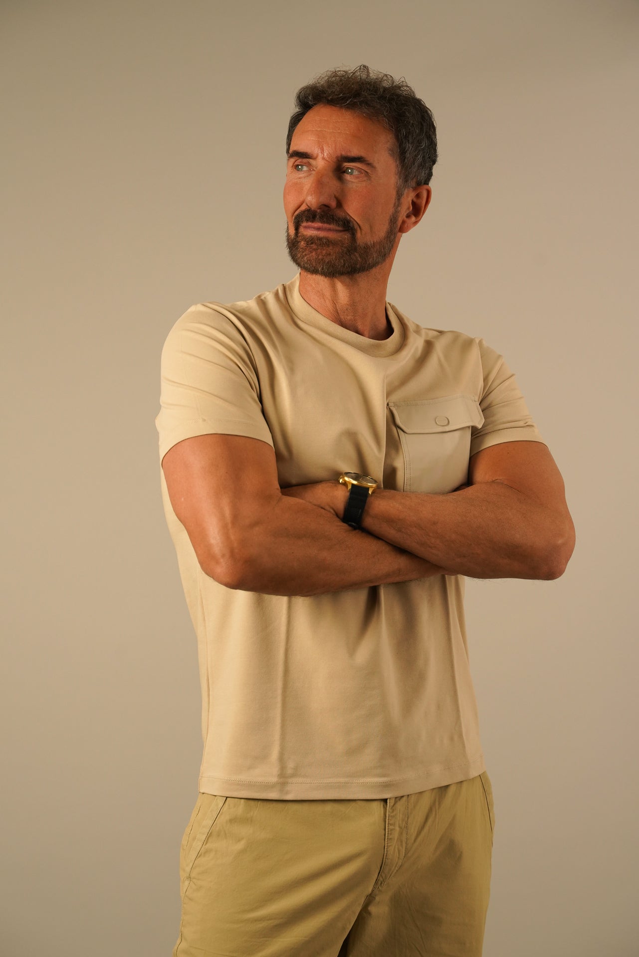 Hechter Beige T-shirt