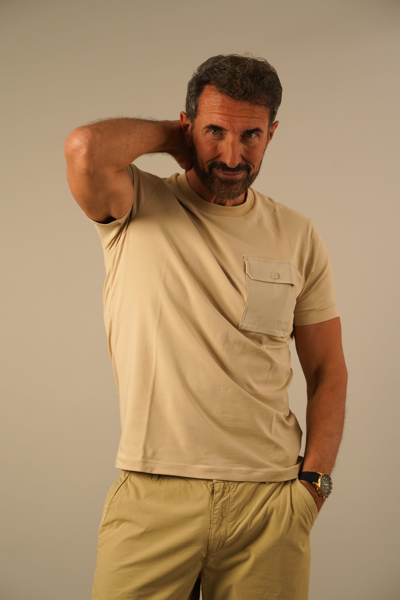 Hechter Beige T-shirt