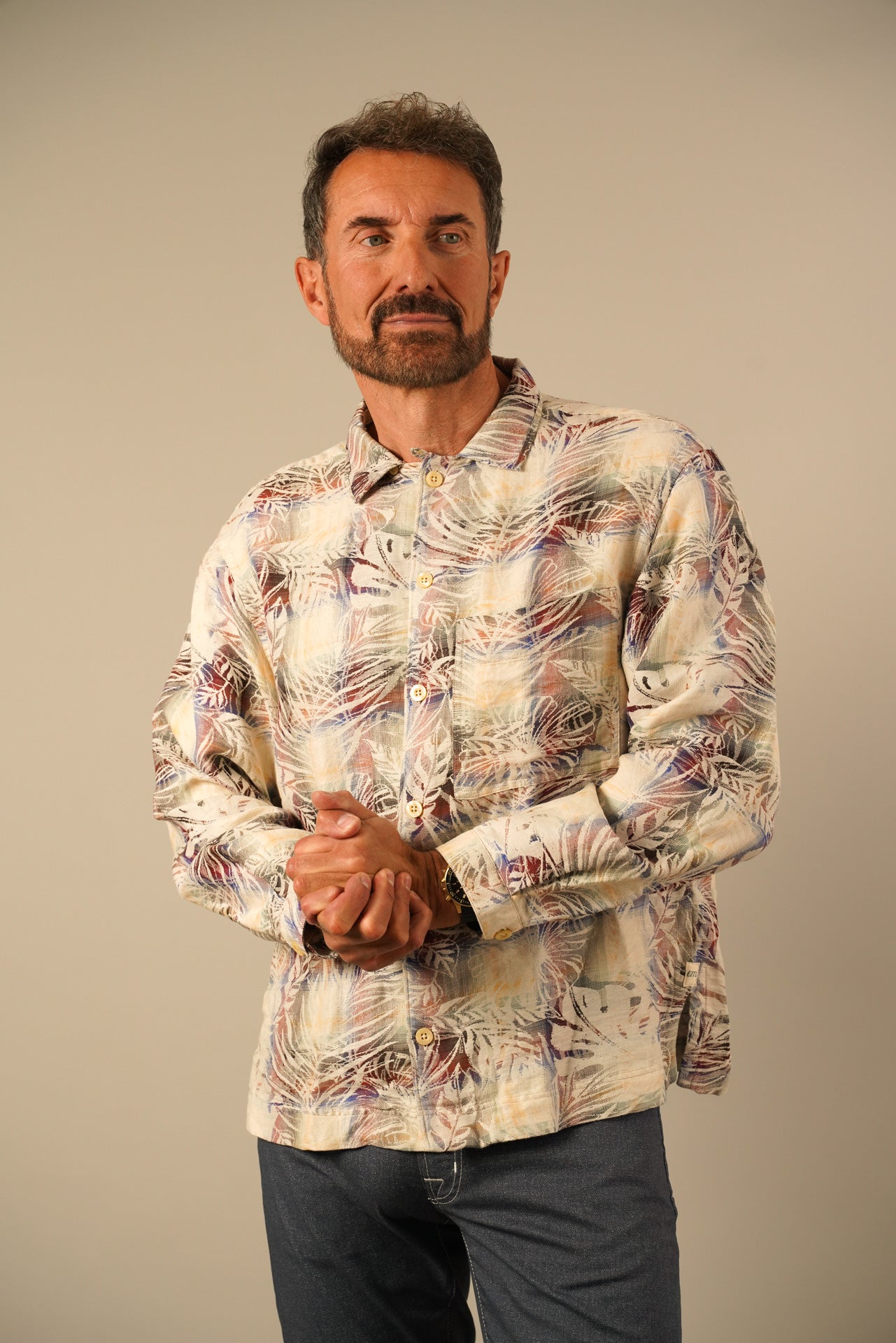 Oversize skjorte Tintoria mattei