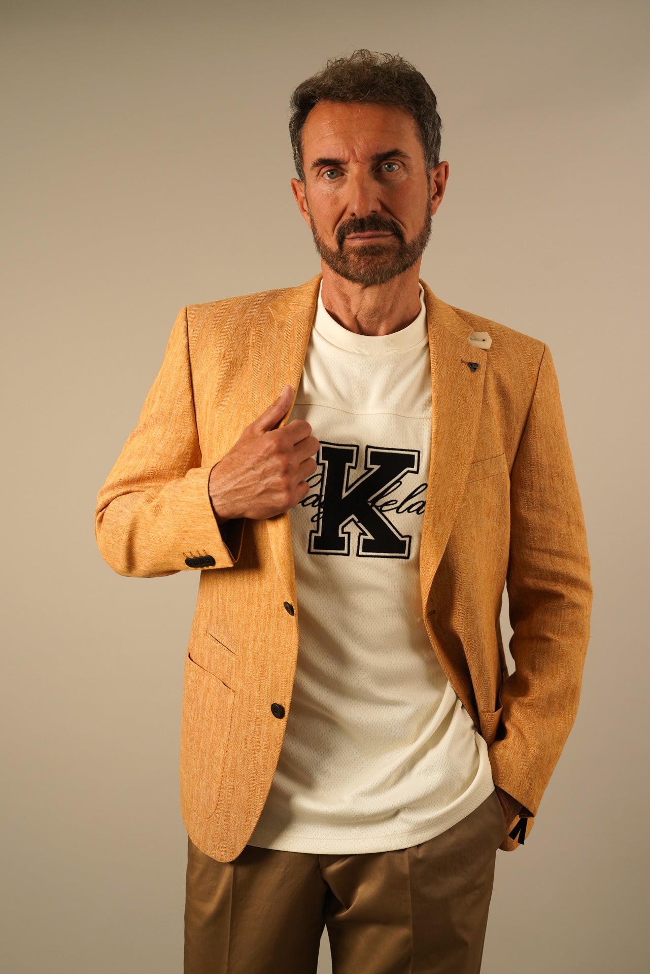Roy Robson Herringbone Blazer – Regular Fit