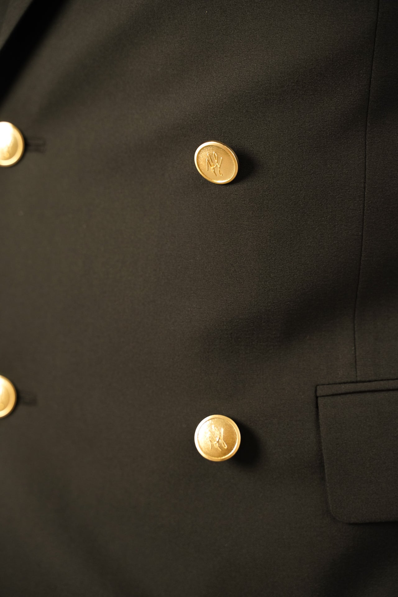 Karl Lagerfeld Dobbel Radet Blazer Sort
