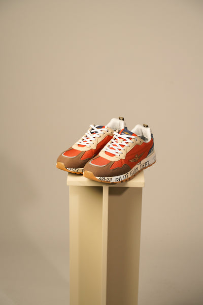 Aeronautica Militare Sneakers – Orange/Army