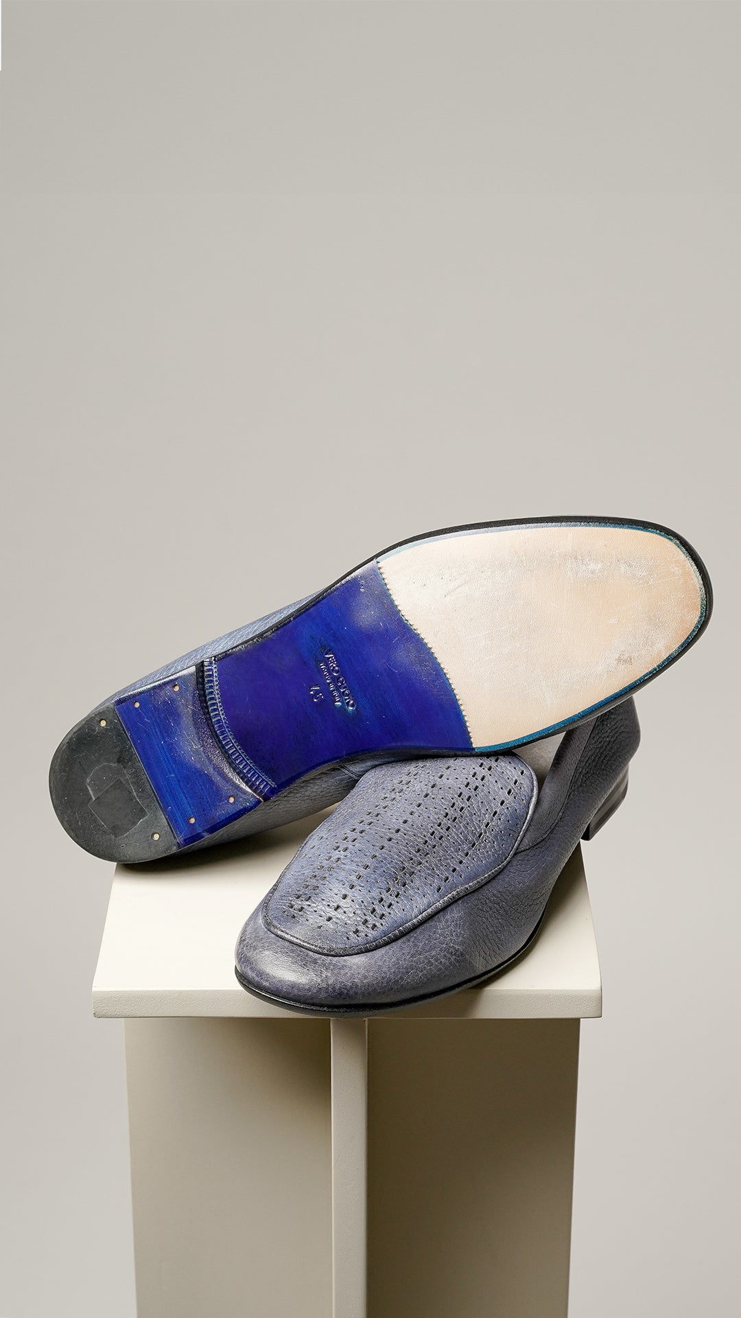 Golman Copenhagen loafers i blå