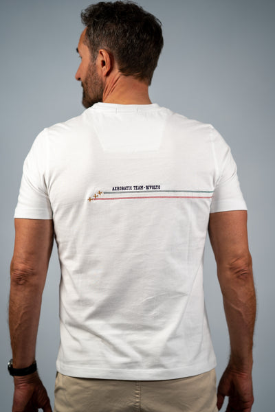 Aeronautica Militare t-shirt i hvid - Regular fit