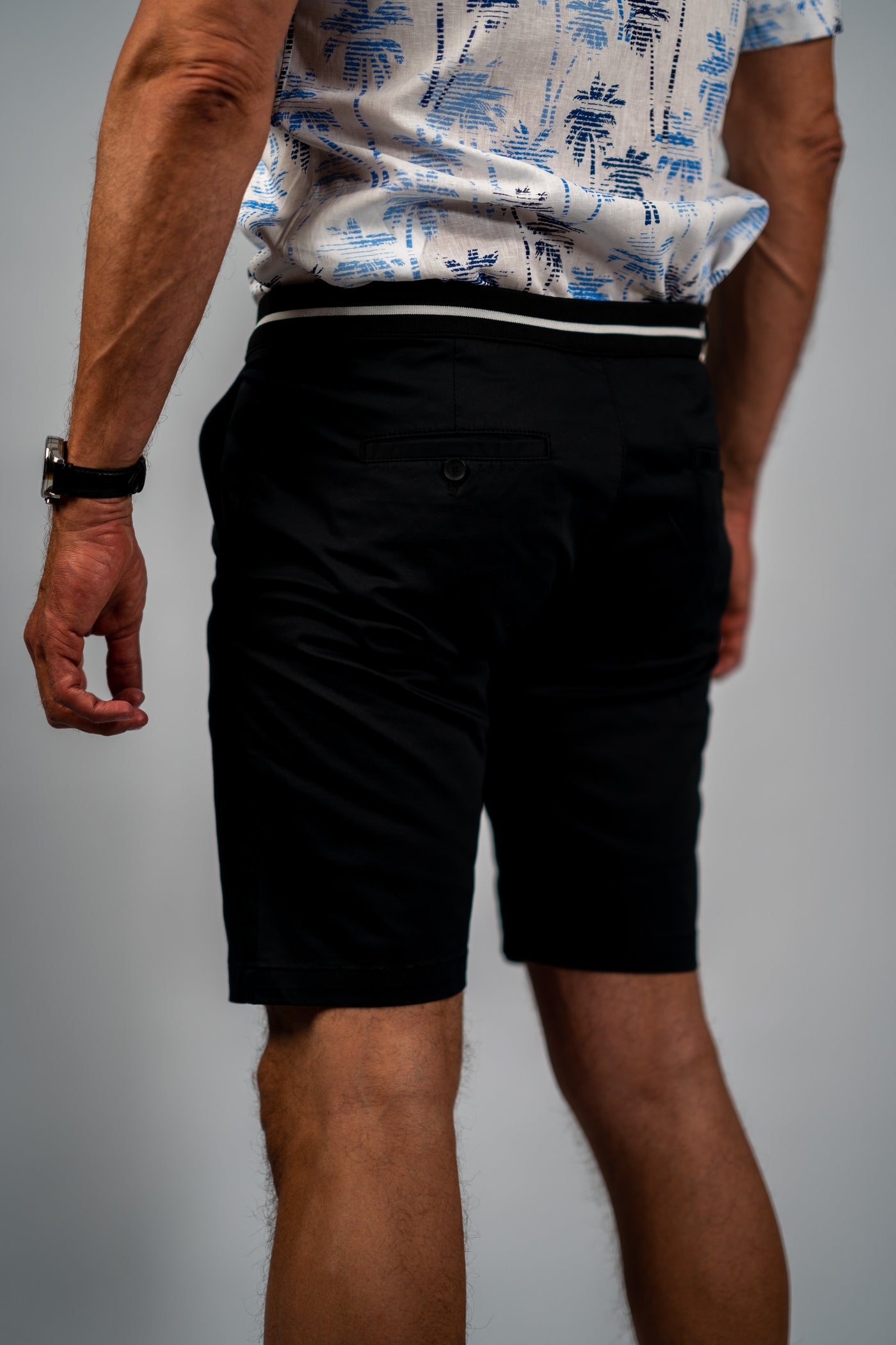 Karl Lagerfeld sommer shorts i sort