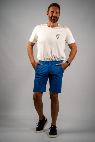 Karl Lagerfeld blå bomulds shorts