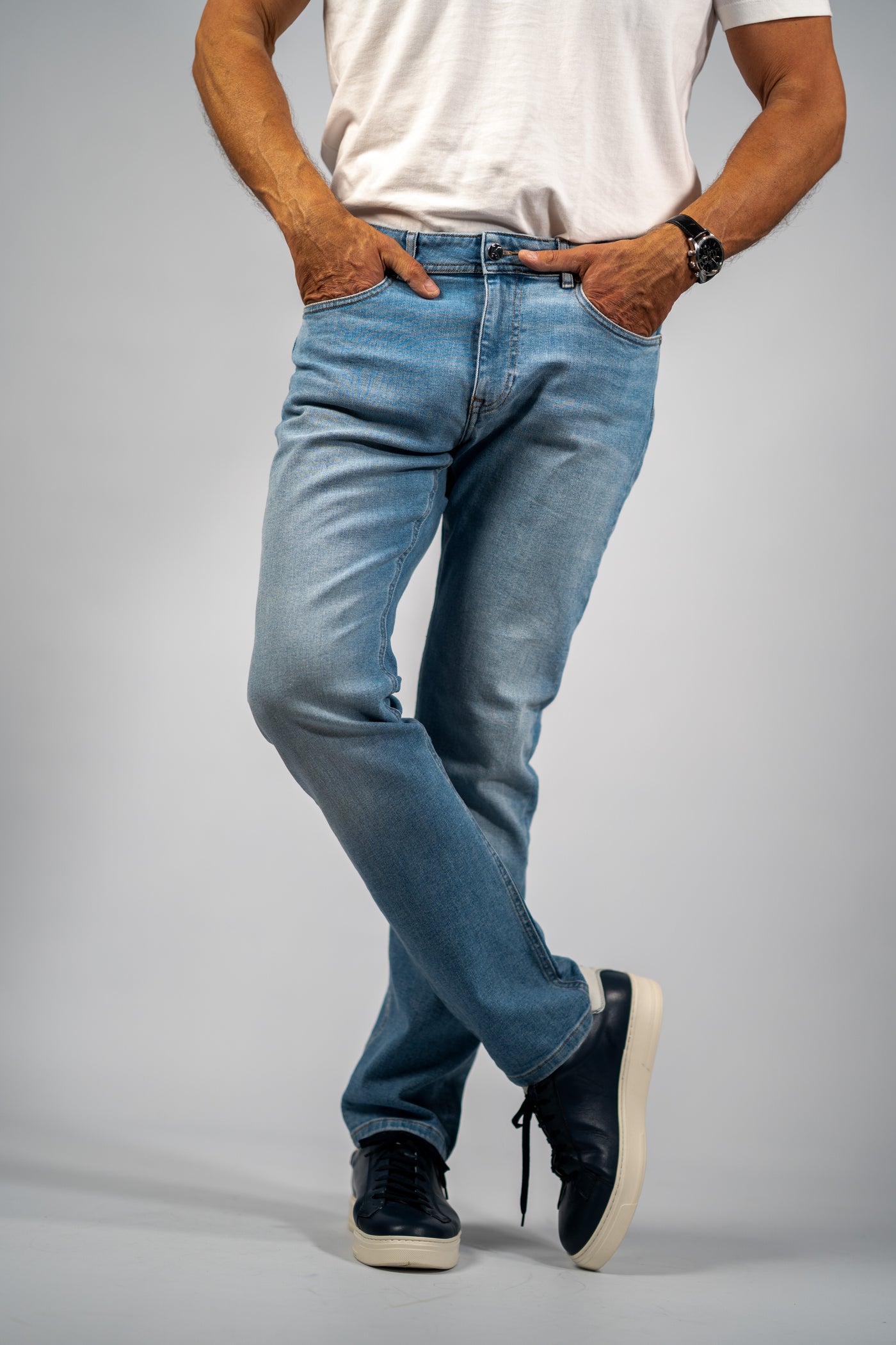 Karl Lagerfeld lyseblå jeans