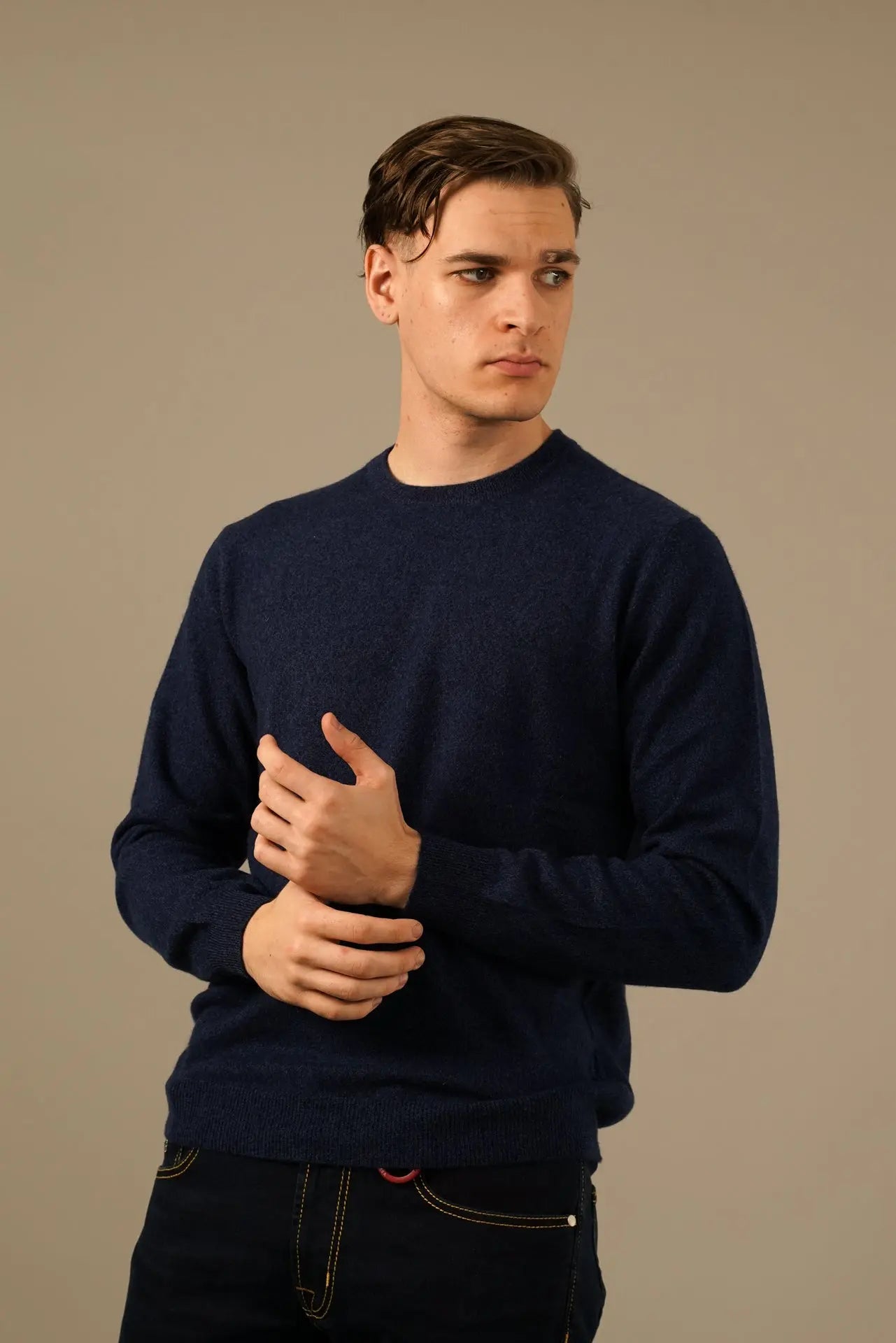Golman Copenhagen Cashmere Strik – Navy Golman Copenhagen