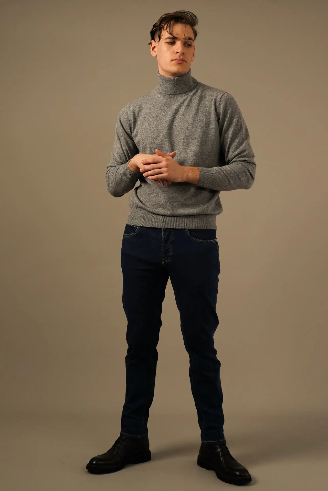 Golman Copenhagen - Meleret Rullekrave Strik Golman Copenhagen