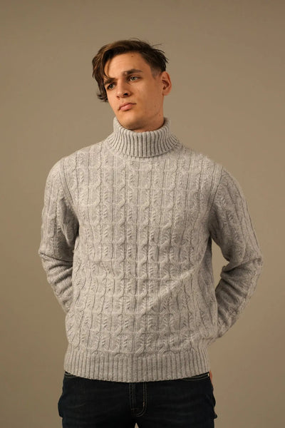 Golman Copenhagen Rullekrave Strik i Merinould og Cashmere Golman Copenhagen