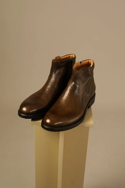 Golman Copenhagen – Brune støvler i bøffelskind Golman Copenhagen