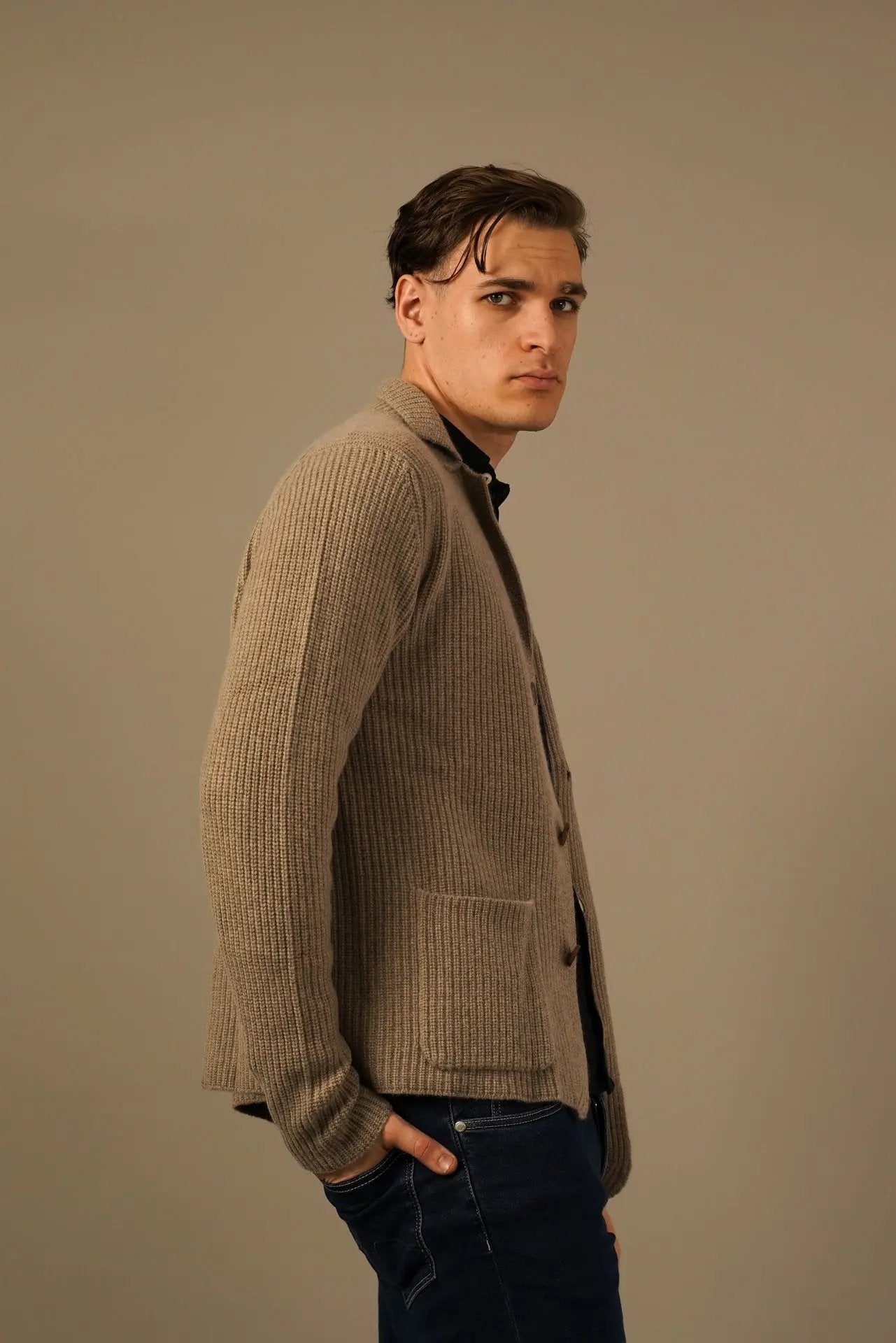 Golman Copenhagen – Strik Cardigan i Merinould og Cashmere Golman Copenhagen