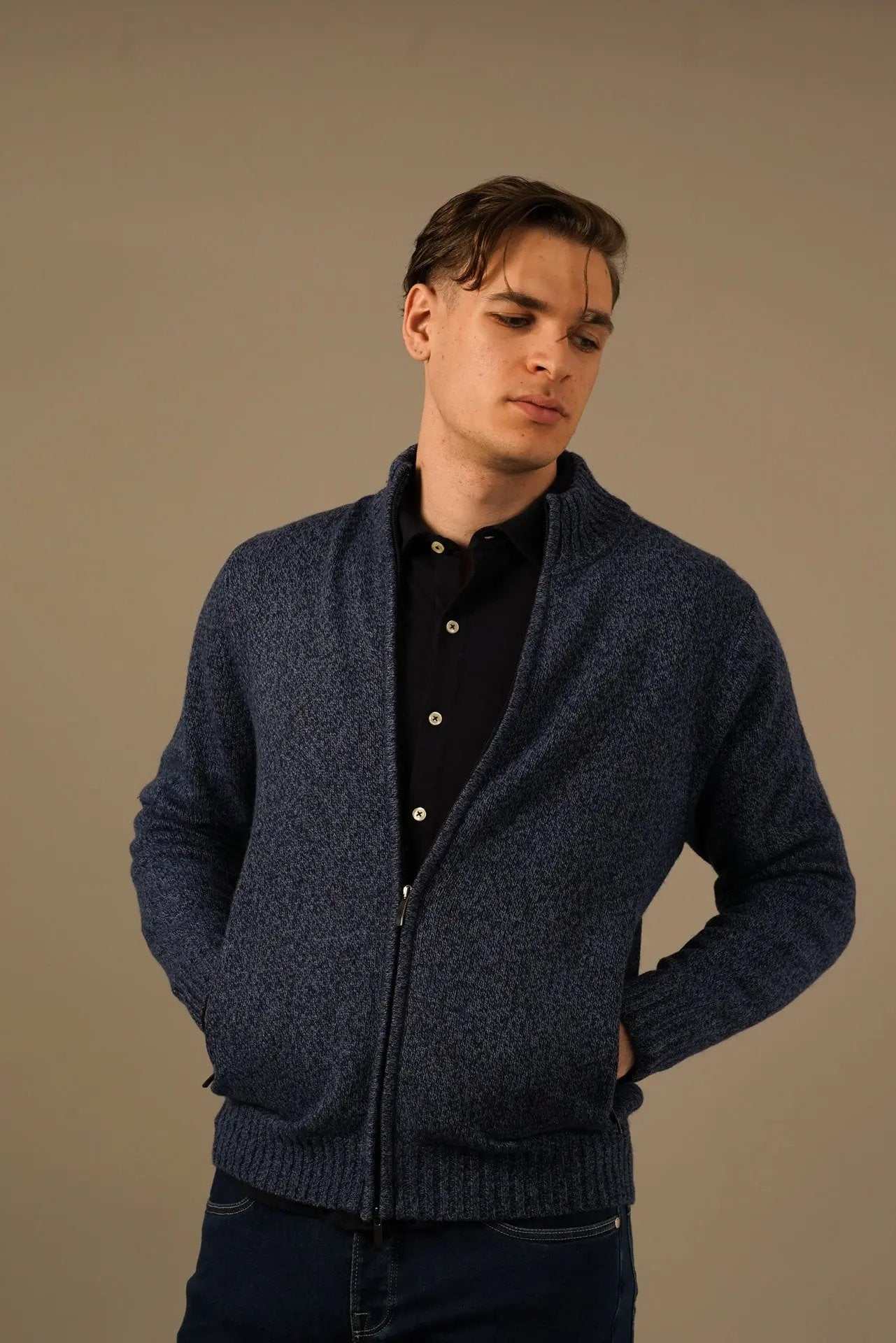 Golman Copenhagen cardigan i merino og cashmere Golman Copenhagen