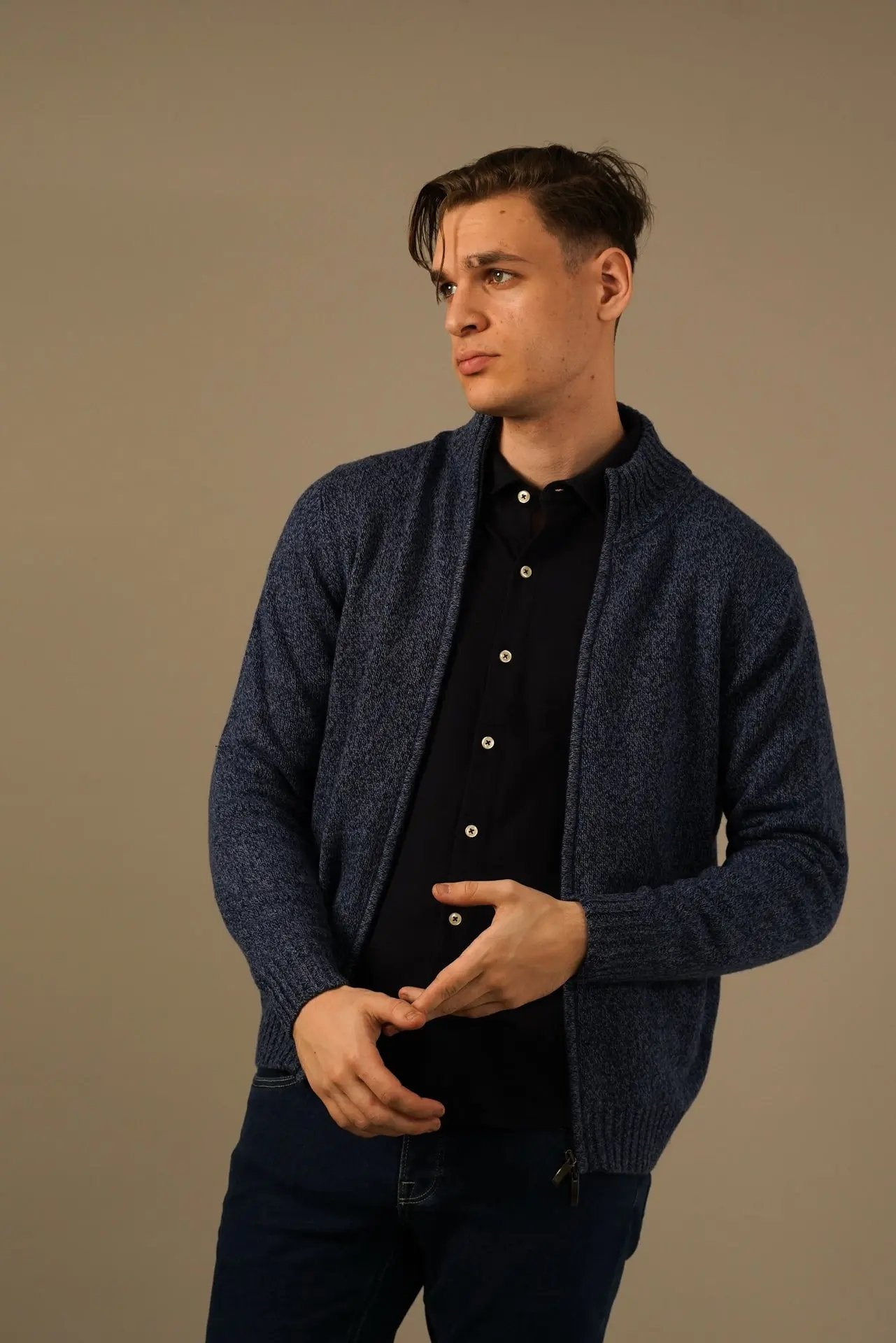 Golman Copenhagen cardigan i merino og cashmere Golman Copenhagen