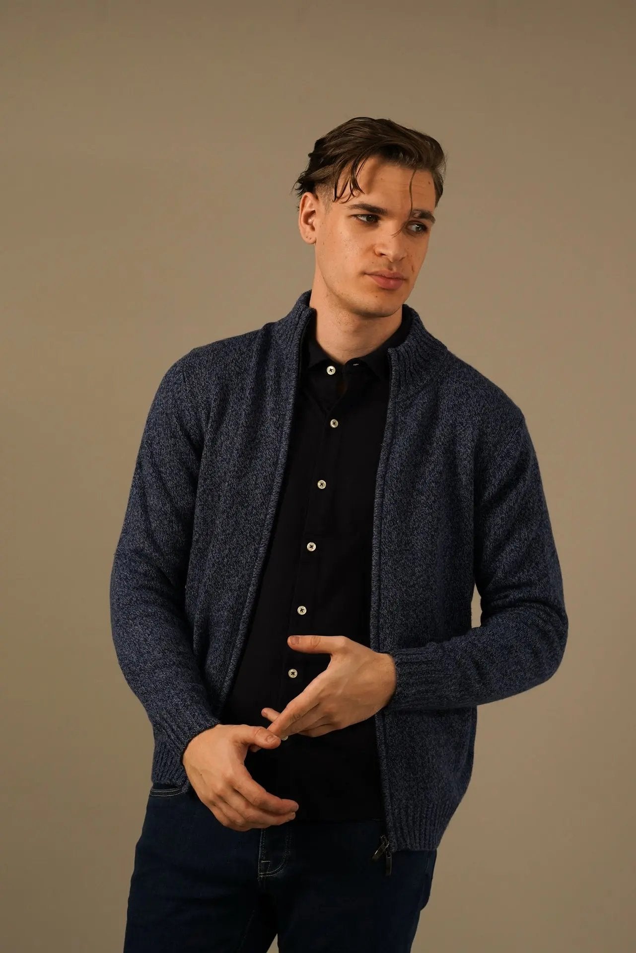 Golman Copenhagen cardigan i merino og cashmere Golman Copenhagen