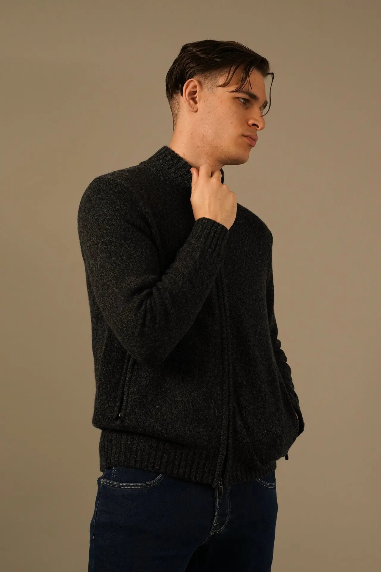 Golman Copenhagen cardigan i merino, cashmere og silke Golman Copenhagen