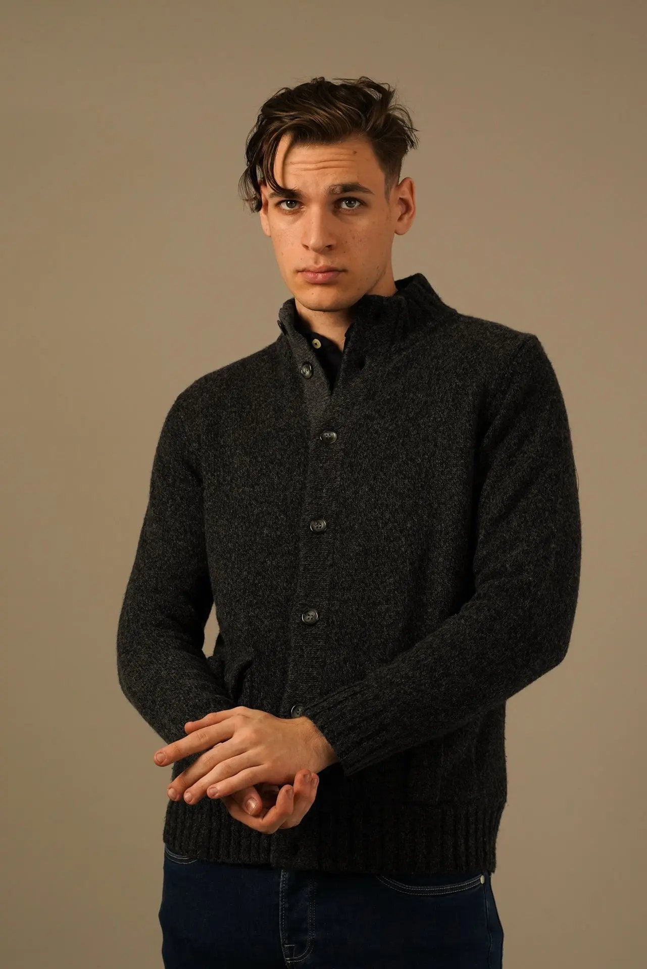 Golman Copenhagen cardigan i merino, cashmere, silke og viskose Golman Copenhagen