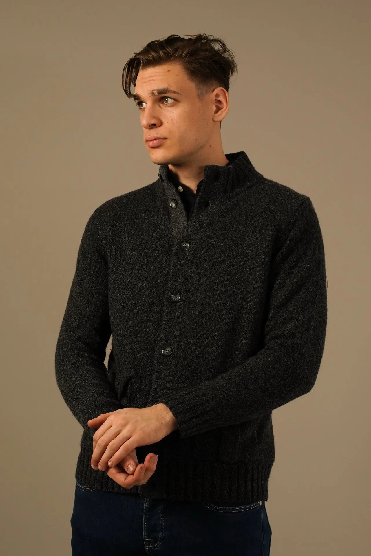 Golman Copenhagen cardigan i merino, cashmere, silke og viskose Golman Copenhagen