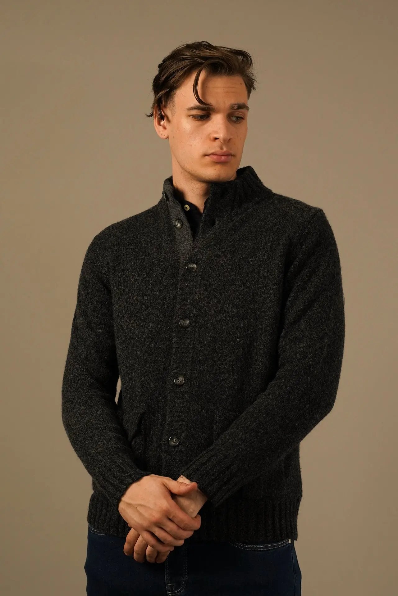 Golman Copenhagen cardigan i merino, cashmere, silke og viskose Golman Copenhagen